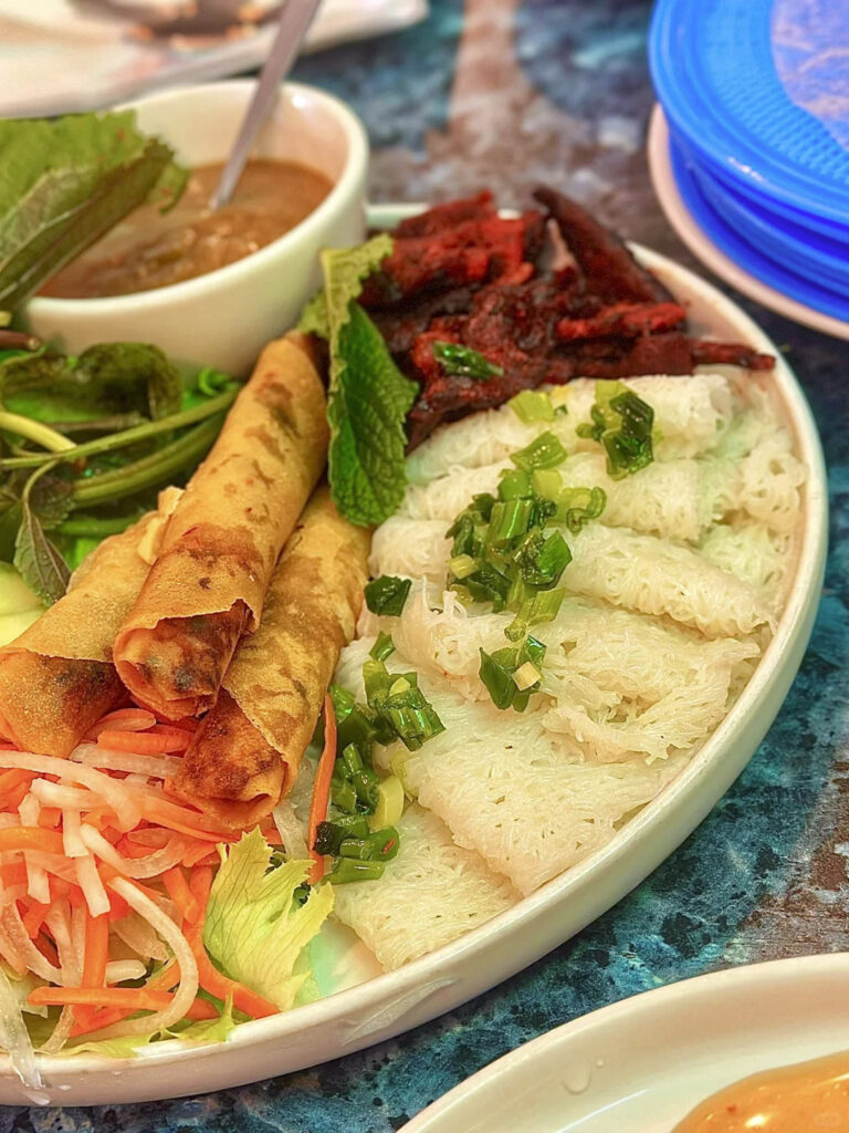 best Vietnamese restaurant Winnipeg - Vietnamese Platter