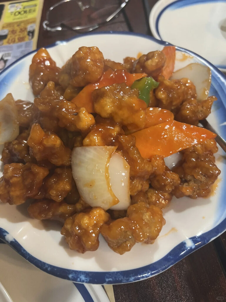 sweet and sour pork